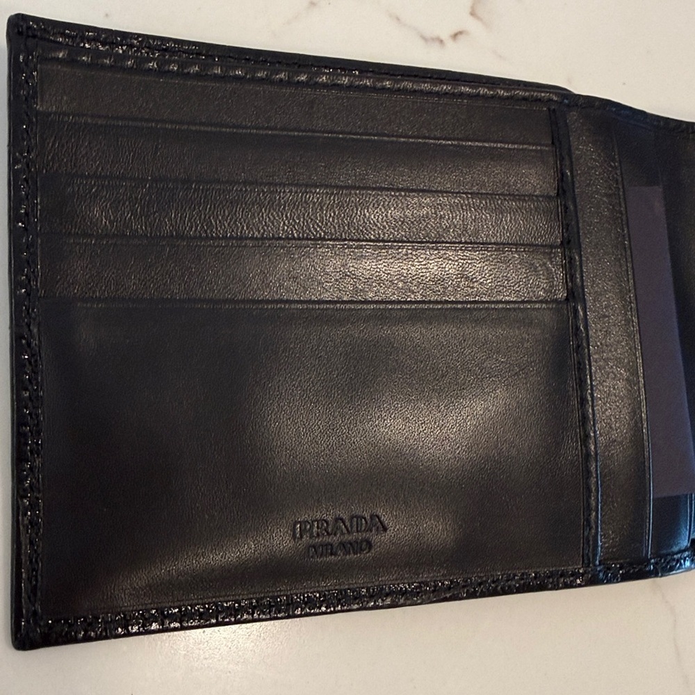Prada Crocco Bifold Wallet - Picture 8 of 16